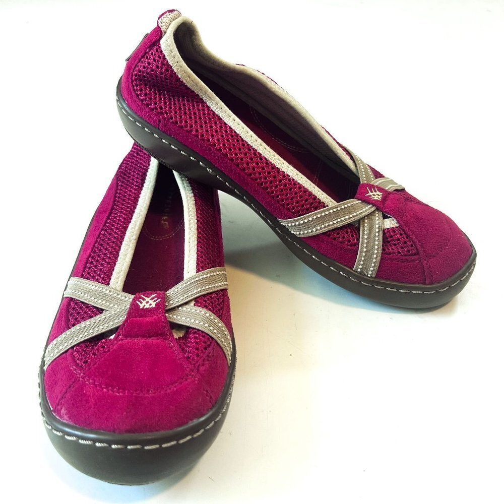 Terrasoles “Echo” crossband slip on shoe